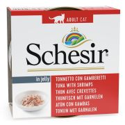 Schesir Jelly Ton Balıklı Karidesli Konserve Kedi Maması 85 Gr