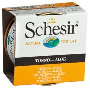 Schesir Jelly Ton Balıklı Aloeveralı Konserve Kedi Maması 85 Gr