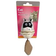 Eastland Hasır Rakun Kedi Oyuncağı 6 - 5 cm