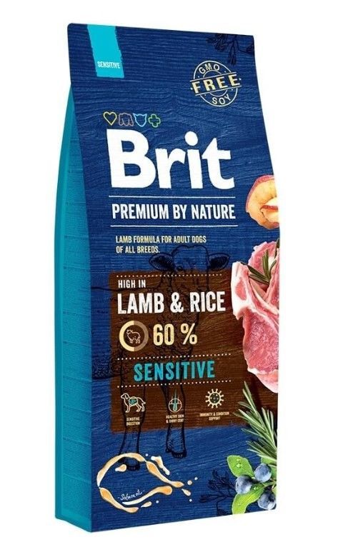 Brit Premium By Nature Sensitive Lamb Rice 15 Kg