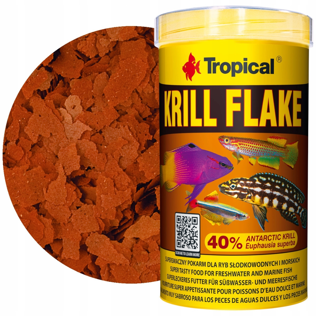 Tropical Krill Flake Kovadan Bölme