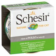 Schesir Buharda Pişirilmiş Tavuklu Konserve Kedi Maması 85 Gr