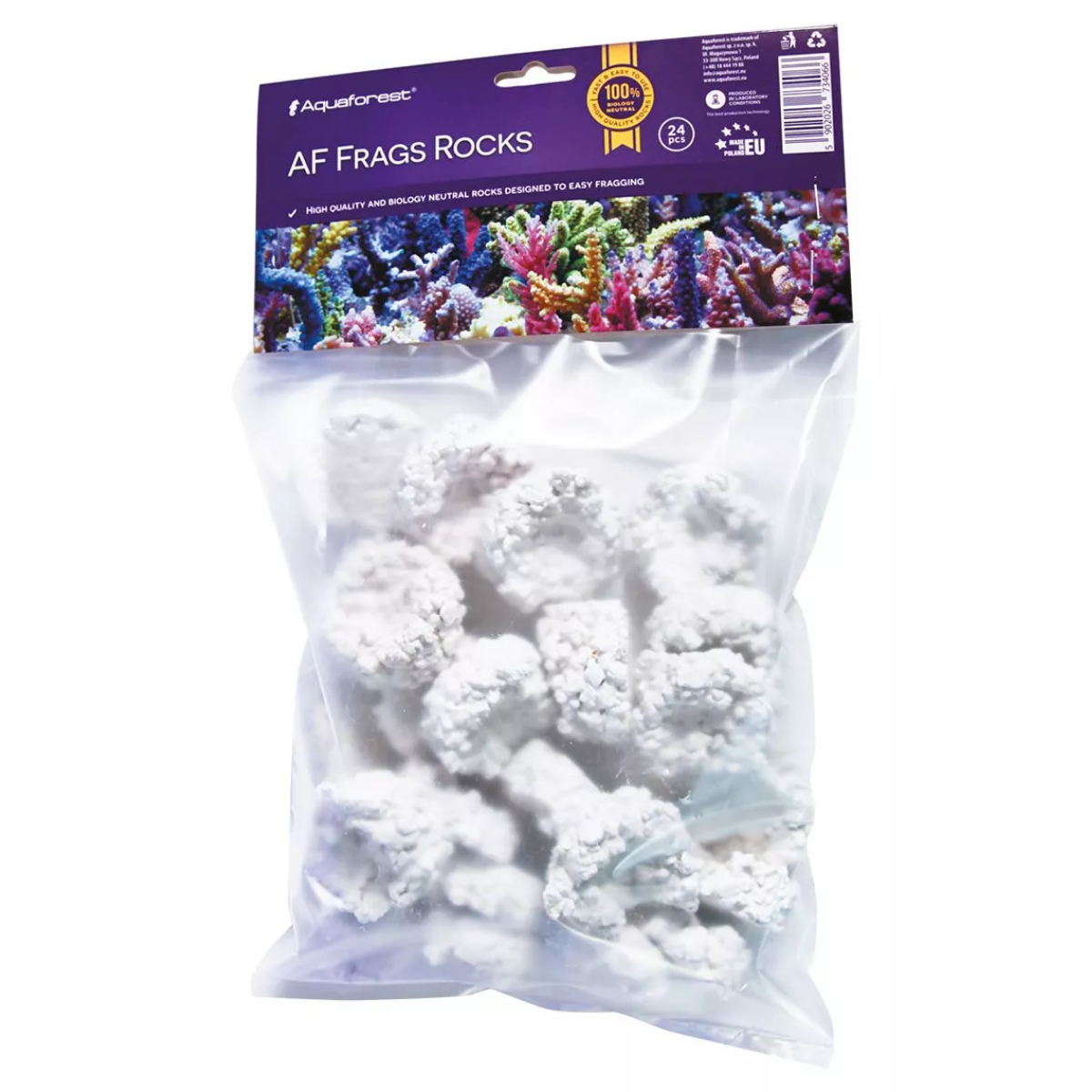 Aquaforest Frags Rocks Akvaryum Frag Taşı 24 Adet