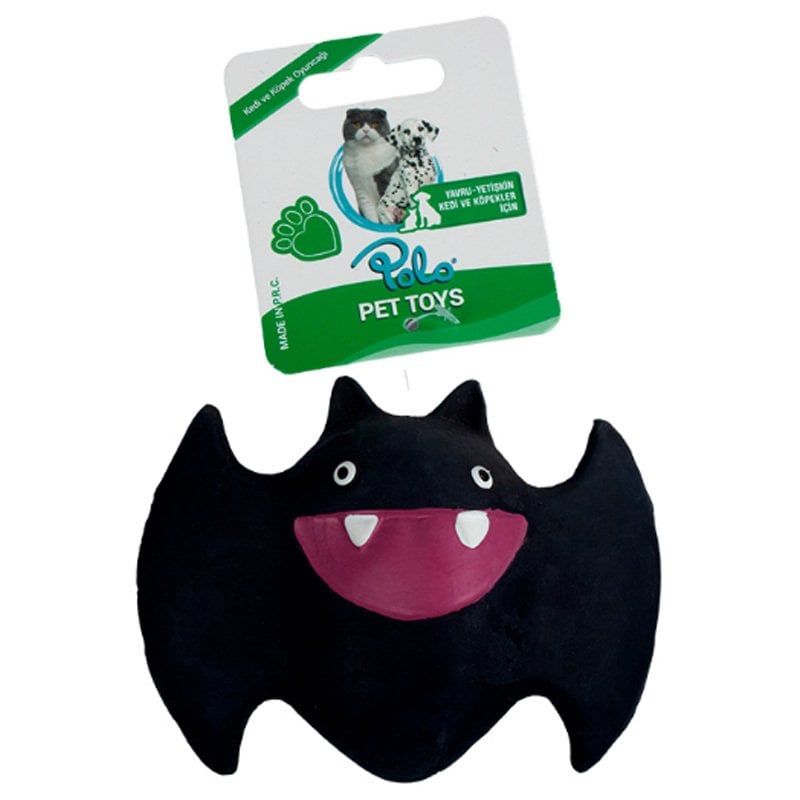 Polo Latex Köpek Oyuncağı 12 cm Sevimli Yarasa