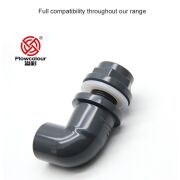 Geçiş Rakoru Eğimli  ( Elbow Bulkhead ) - Gri
