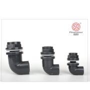 Geçiş Rakoru Eğimli  ( Elbow Bulkhead ) - Gri