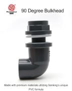 Geçiş Rakoru Eğimli  ( Elbow Bulkhead ) - Gri