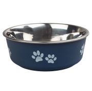 Ankur 24444 Pati Desenli Lacivert Mama Su Kabı 12 cm 300 ml