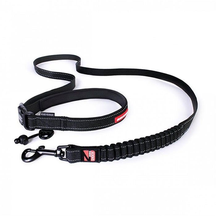 Ezydog Leashes Road Runner Zero Shock Köpek Gezdirme Kayışı Siyah