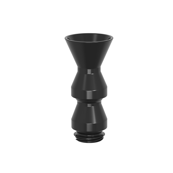 Nozzle Su Çıkış - Siyah - POM - 20 lik