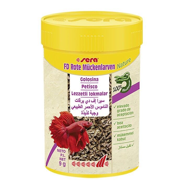Sera Fd Rote Mückenlarven Kan Kurdu 100 ml