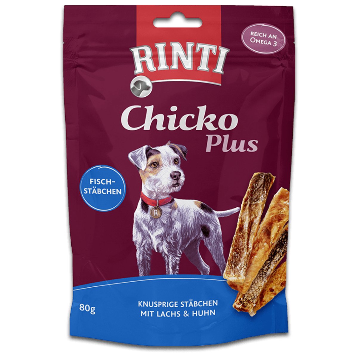 Rinti Stick Balık ve Tavuk Köpek Ödülü 80 gr
