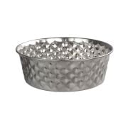 Oripet Elmas Desen Çelik Mama Kabı 17 cm