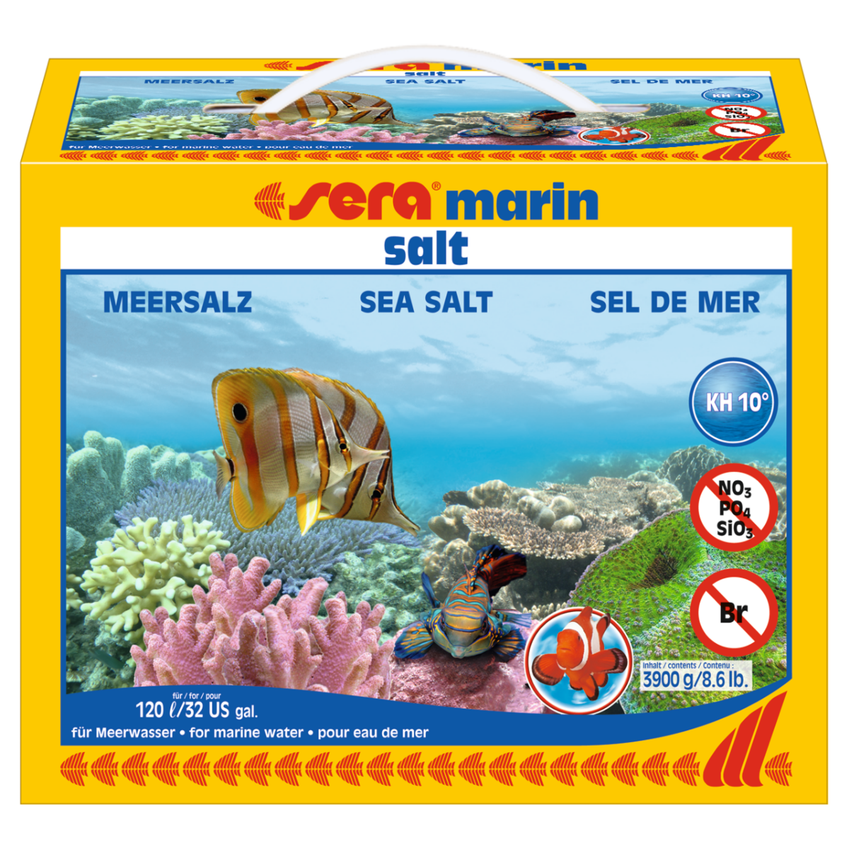 Sera Marin Salt Deniz Tuzu 3900 gr