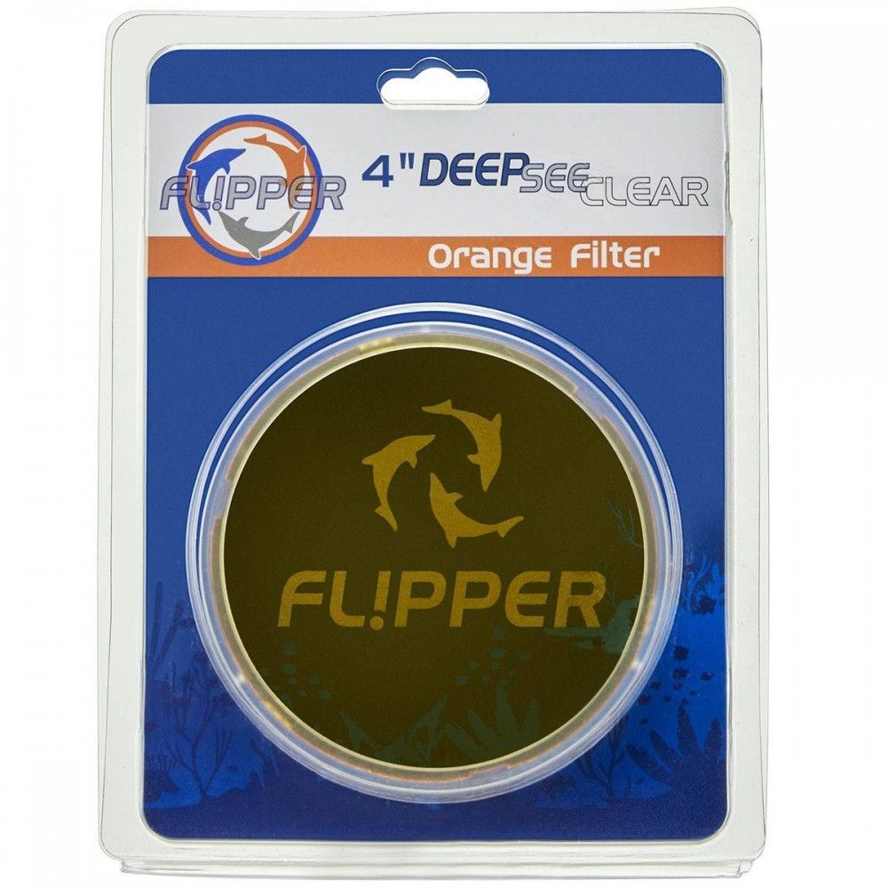 Flipper - DeepSee Viewer 4'' - Orange Filter Lens - Clear