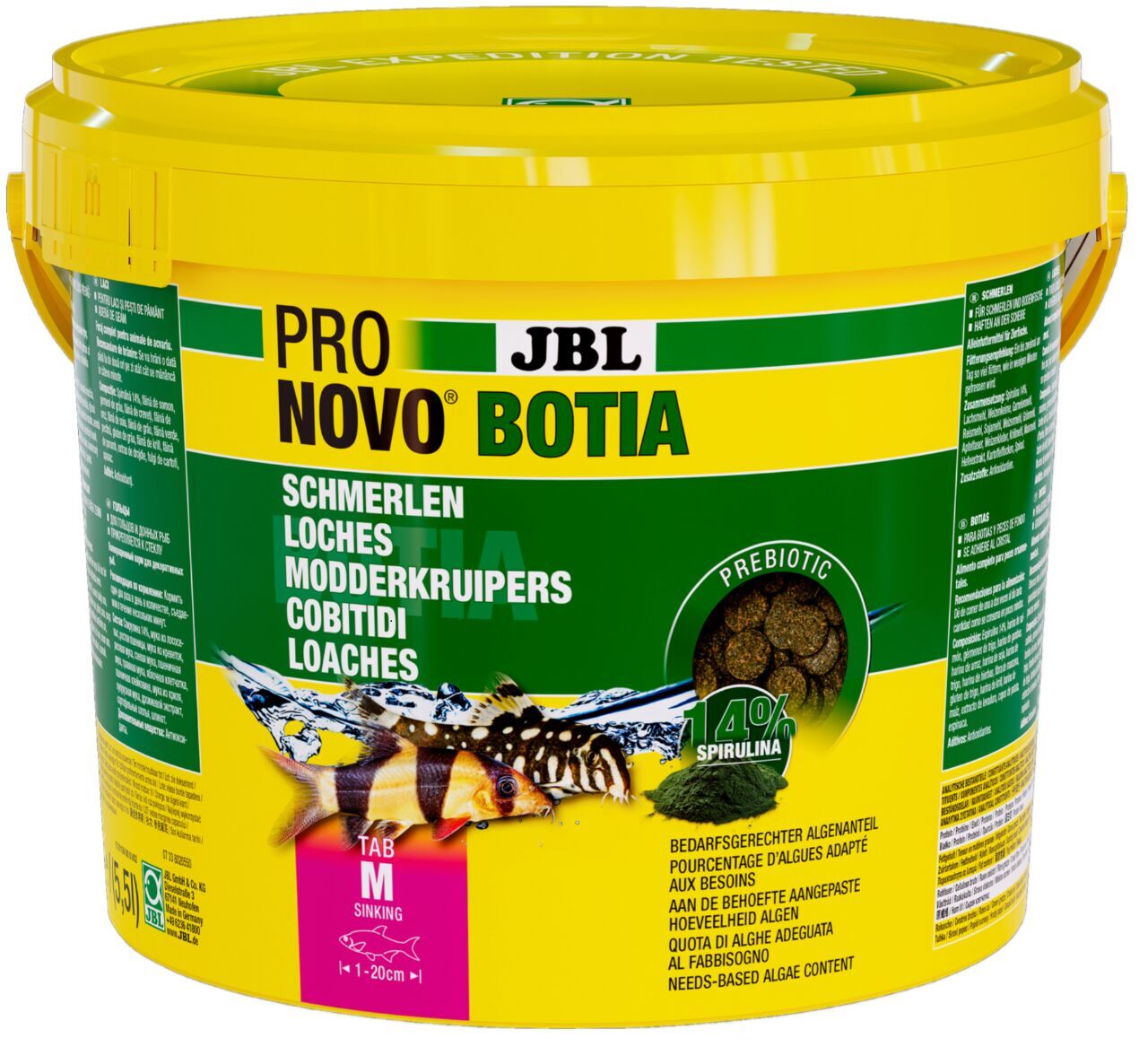 Jbl Pronovo Botia Tab M 5,5 L 2900 gr