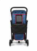 Tommy Evcil Hayvan Arabası Mavi 102 x 62 x 105 cm Max 40 kg