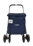 Tommy Evcil Hayvan Arabası Gri Lacivert 102 x 62 x 105 Max 40 kg