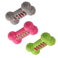 Eastland Diş İpli Kauçuk Kemik Köpek Oyuncağı 13,75 Cm