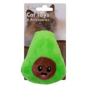 Eastland Catnipli Hışırtılı Peluş Avokado 11,5 cm Kedi Oyuncağı