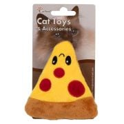 Eastland Catnipli Hışırtılı Peluş Pizza 11 cm Kedi Oyuncağı
