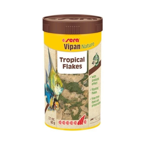 Sera Vipan Nature 250 ml 60 gr