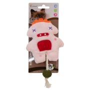 Eastland Catnipli Peluş Pembe Canavar 18 cm Kedi Oyuncağı
