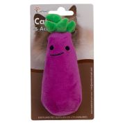 Eastland Catnipli Hışırtılı Peluş Patlıcan 13 cm Kedi Oyuncağı