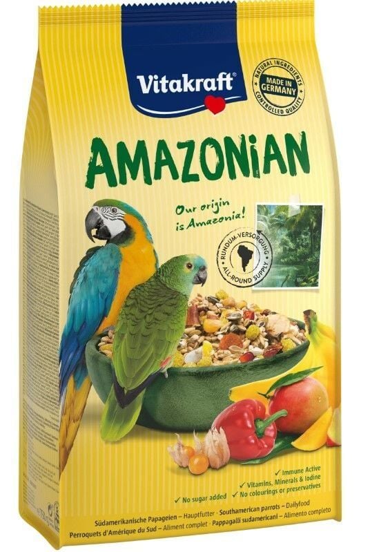 Vitakraft Amazon ve Afrika Papağan Yemi 750 gr