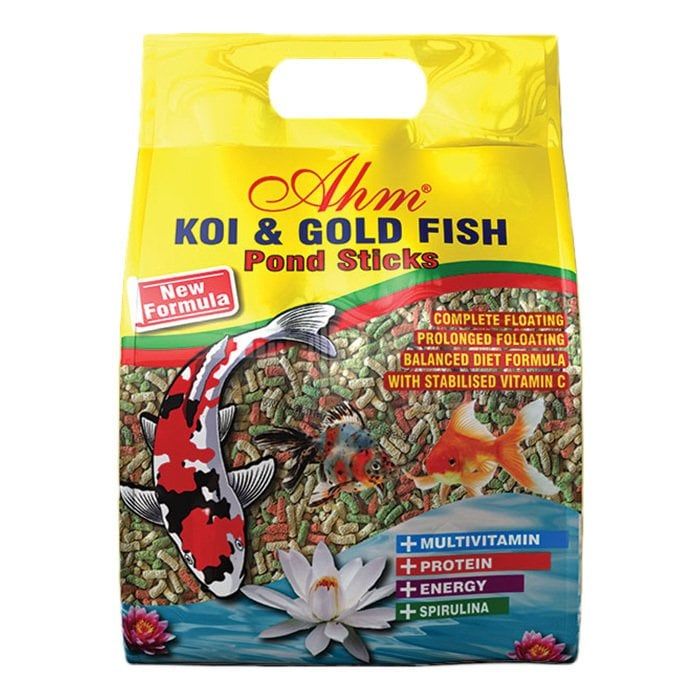 Ahm Koi Gold Fish Mix Sticks 1Kg