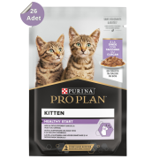 ProPlan Kitten Hindi Etli Pouch Yavru Kedi Konservesi 85 Gr  x 26 adet