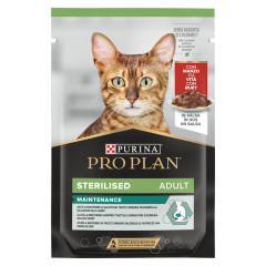ProPlan Biftekli Steril Pouch Kısır Kedi Konservesi 85 Gr