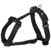 Trixie Premium H Tipi Köpek Göğüs Tasması Xs - S, Siyah, 30 x 44 Cm - 10 Mm